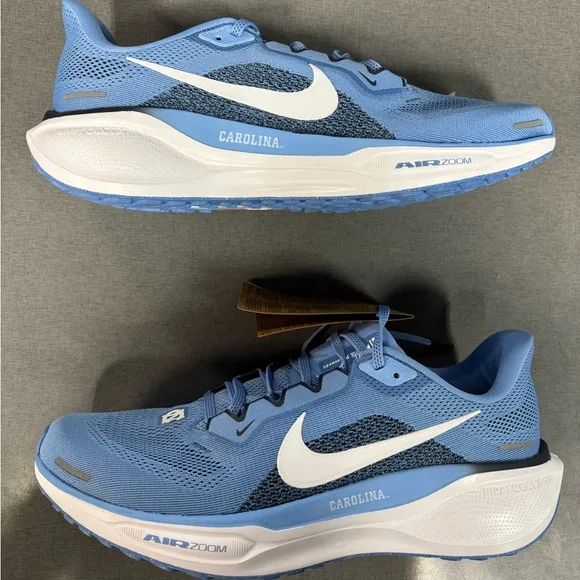 Nike X NCAA Air Zoom Pegasus 41 “UNC” Running Shoes Size 10