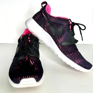 Nike XB Black Mesh Hot Pink Women's Athletic Shoes Size 9