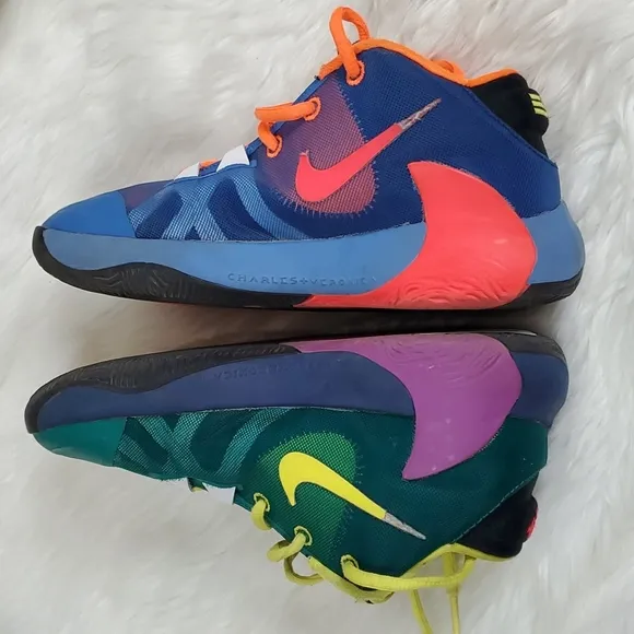 Nike Zoom Freak 1 Multi Total Kids Basketball Kids shoes sneakers size 5.5Y