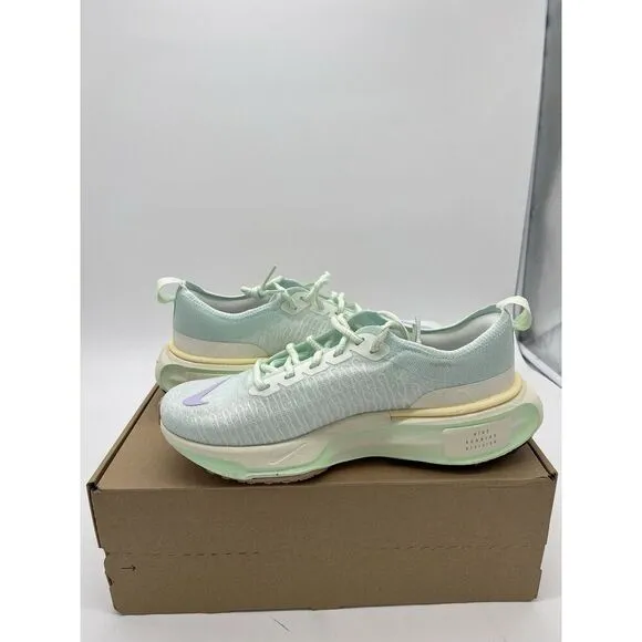 Nike ZoomX Invincible Run FK 3 Flyknit Barely Green Shoes HF5729-391 Womens 9.5