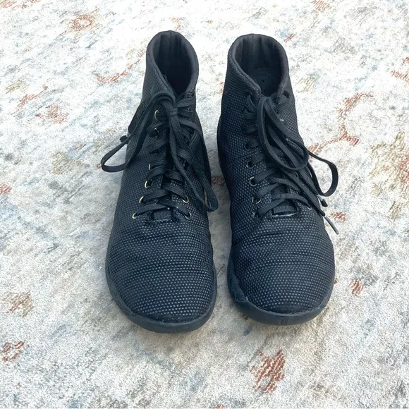 No Bull Outwork Unisex Black High Top Sneakers Men’s Sz 8.5, Women’s Sz 10