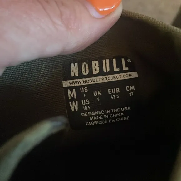 NoBull Project Camo High Top Trainer Sneakers Shoes Size 10.5