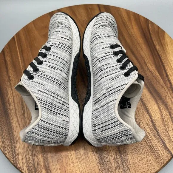 NoBull Shoes Womens Size 7.5 Gray Super Fabric Trainer Gym Walking Comfort