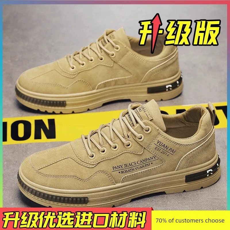 Non Slip Wear-Resistant Construction Site Work Leisure Climbing Men's Shoes