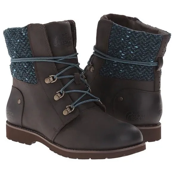 North Face Ballard Lace Tweed Boots