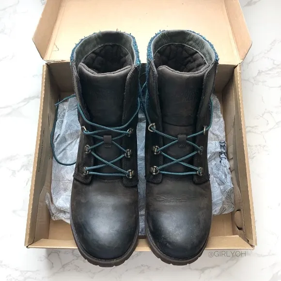 North Face Ballard Lace Tweed Boots