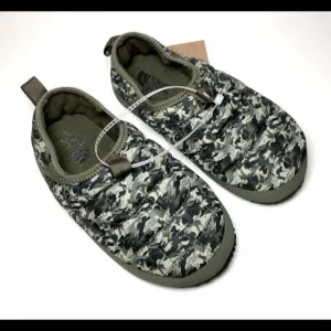 North Face Thermoball Traction Mule 2 Kids Camo Slipper Sz 1