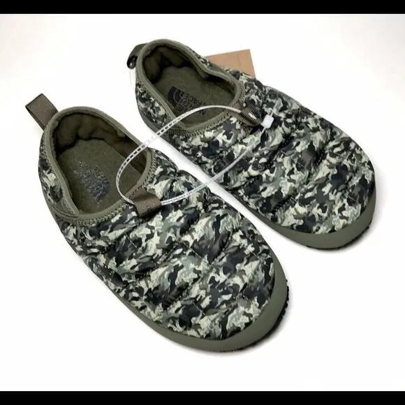North Face Thermoball Traction Mule 2 Kids Camo Slipper Sz 1