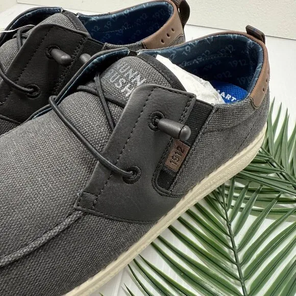 Nunn Bush Casual Shoes Men's Black Brewski Moc Toe Slip On Shoes Size 11 M
