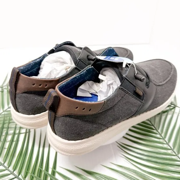 Nunn Bush Casual Shoes Men's Black Brewski Moc Toe Slip On Shoes Size 11 M
