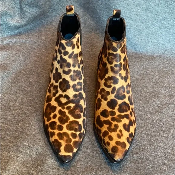 NWB! Marc Fisher Genuine Calf Hair Boots