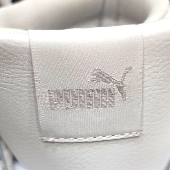 NWIT Puma Boys White High-Top Sneakers