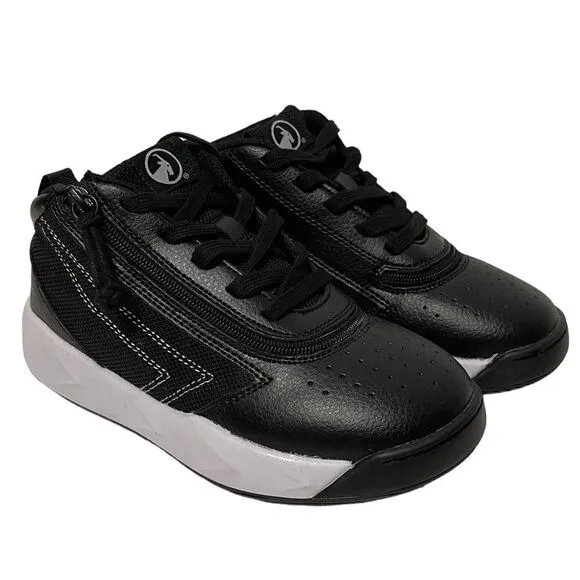 NWOB BILLY FOOTWEAR Sport Hoop High Top Zip Sneakers 1 Wide
