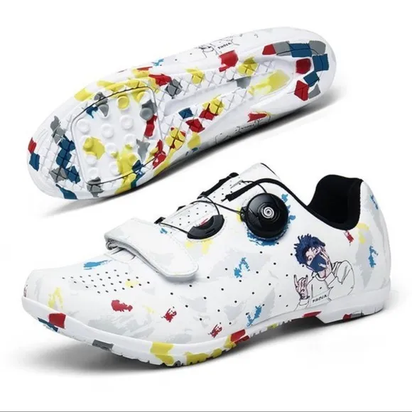 NWOB Cycling Footwear Professional Athletic Bicycle Shoes Cleat Outdoor Clip