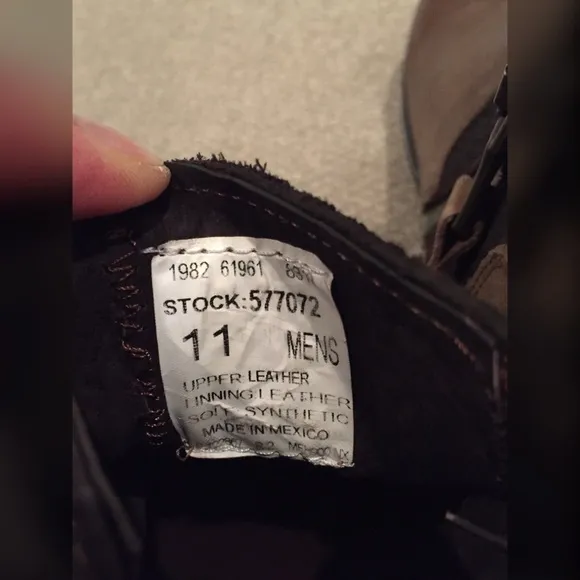 NWOB GBX Brown to Black Ombré Boots Size 11