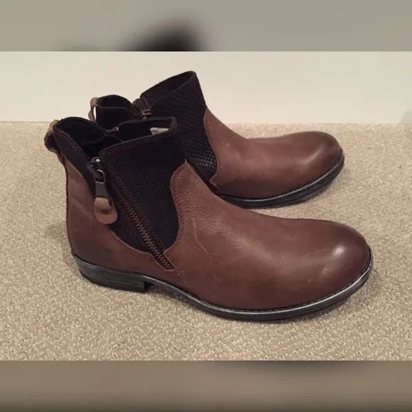 NWOB GBX Brown to Black Ombré Boots Size 11