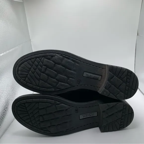 NWOB Josef Seibel Selena 17 Black Leather Boots black Nubuck 40 US 9-9.5 1299
