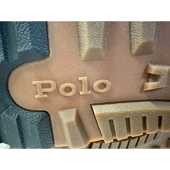 NWOB Polo Ralph Lauren MEN'S SHOES 10.5 ,11 Trackster 200 Sneakers KHAKI