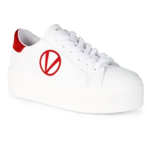 NWOB Valentino Sela leather white platform sneakers, Size 10