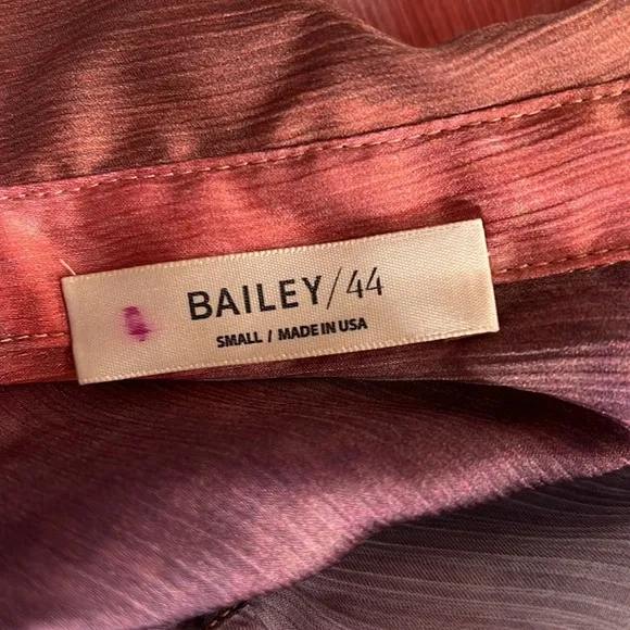 NWOT Bailey44 Saida Ombré Tie Dye Long Sleeve Dress