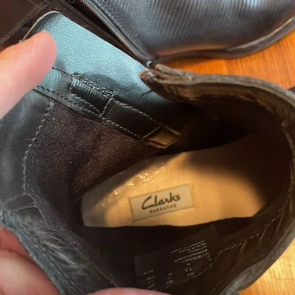 NWOT CLARKS Womens Sicilly Dove Boots - size 7.5