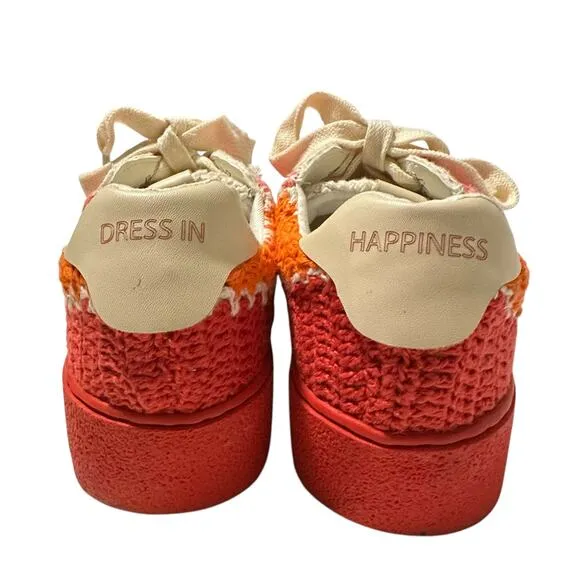 NWOT Farm Rio Crochet Sunset Platform Sneakers Sneakers 6.5