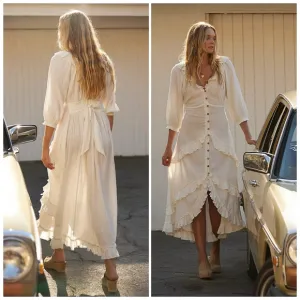 NWOT Free People Oh So Romantic Maxi Dress