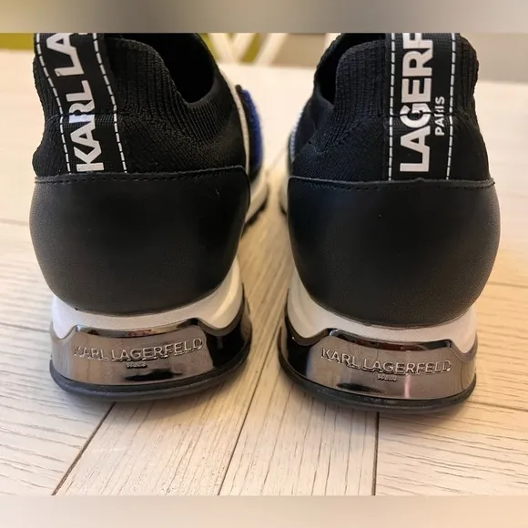 NWOT Karl Lagerfeld Paris women's athletic shoes. Slip on sneakers.  size 10