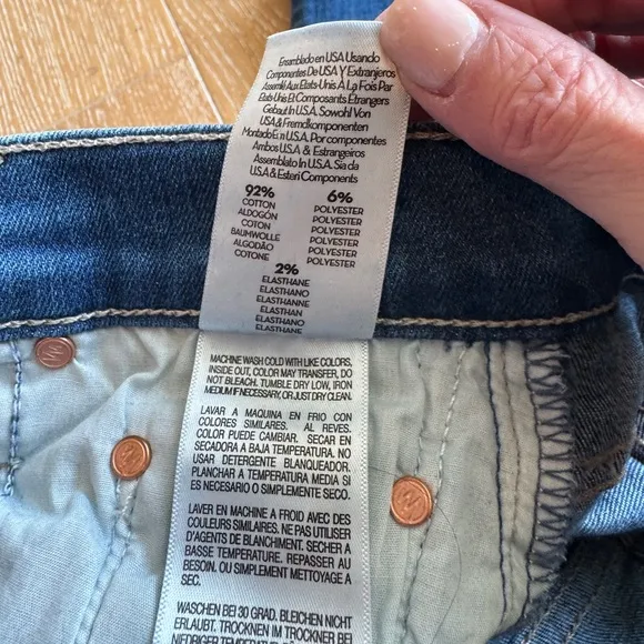 NWOT MOTHER The Twister Flood Ankle Flared Jeans, Size 24. Still In Stores.