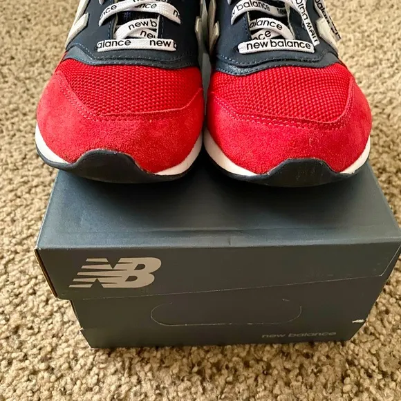 NWOT New Balance Big Kids' 997H Shoes: Navy/Red/White ❤️❤️❤️