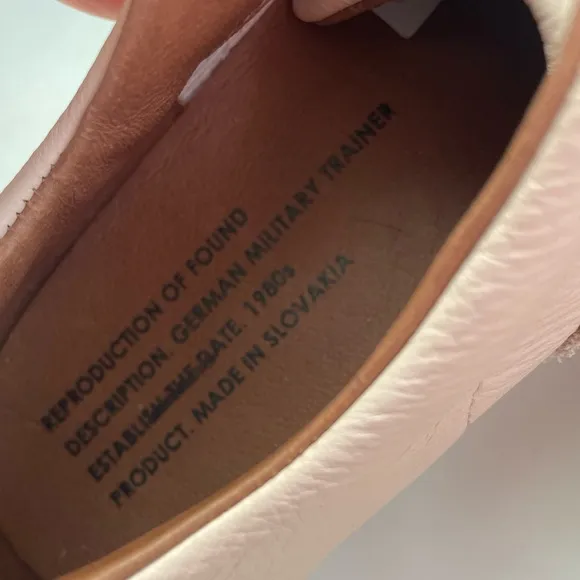 NWOT Reproduction Of Found German Army Trainer Sneaker Size 40