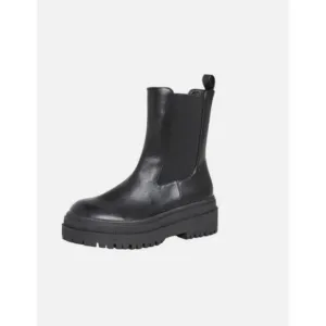 NWOT Good American Chelsea Platform Lug Sole Leather Boots Women’s Size 6.5
