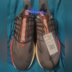 NWT Adidas Men's Alphaboost V1 Shoes - Size 12 - Black Combo - ‎ no box