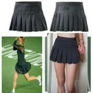 Nwt ADIDAS Stella McCartney Tennis Skirt Pleated M Medium Gray