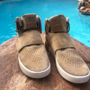 NWT Adidas Tubular Invader Strap High-Top Sneakers