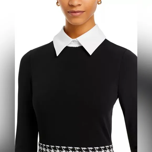 NWT Alice   Olivia Chara Collared Dress