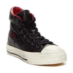 NWT Black &amp; Red Converse X by John Varvatos Chuck Taylor Zip High Top Sneaker