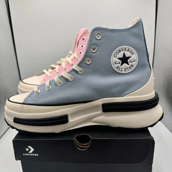 NWT Converse Run Star Legacy CX Hi Ocean Retreat Blue / Sunrise Pink UNISEX