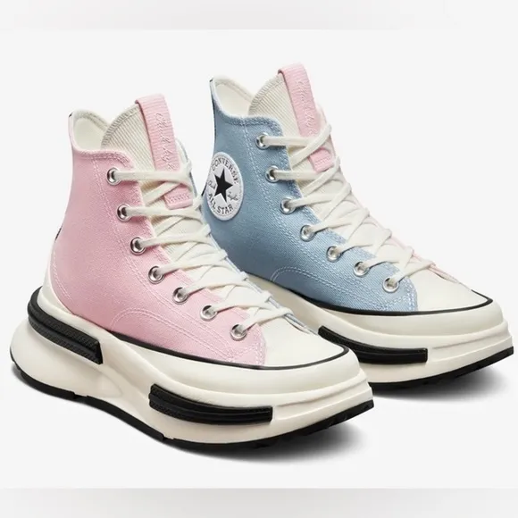 NWT Converse Run Star Legacy CX Hi Ocean Retreat Blue / Sunrise Pink UNISEX