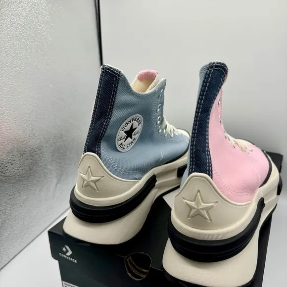 NWT Converse Run Star Legacy CX Hi Ocean Retreat Blue / Sunrise Pink UNISEX