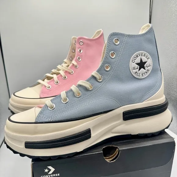 NWT Converse Run Star Legacy CX Hi Ocean Retreat Blue / Sunrise Pink UNISEX