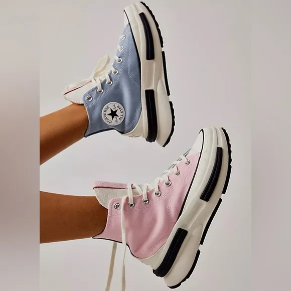 NWT Converse Run Star Legacy CX Hi Ocean Retreat Blue / Sunrise Pink UNISEX