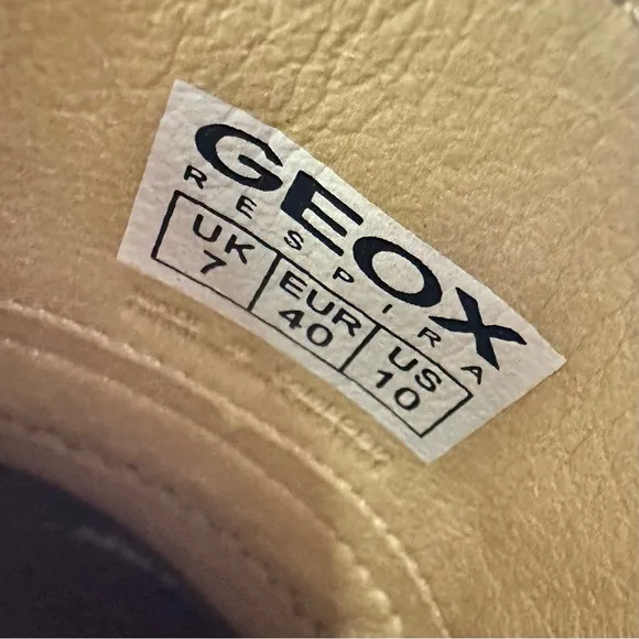 NWT Geox D Leelu Leather Slip-On Sneakers Metallic Silver Tassel Loafer