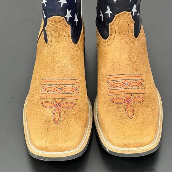 NWT J.B. Dillon Americana Leather Boots Size: 5.5 Youth