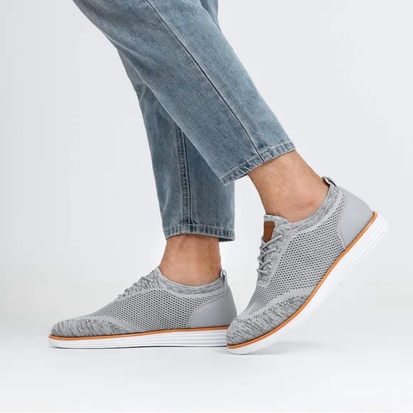 NWT [KnitFlex Breeze ] Men's Mesh Wingtip Oxford Sneakers Size 10.5