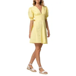 NWT Lusana Celeste Cotton Mini Dress