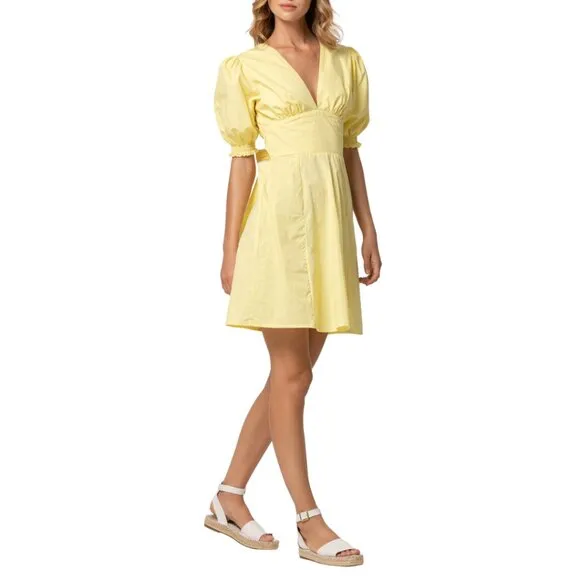 NWT Lusana Celeste Cotton Mini Dress