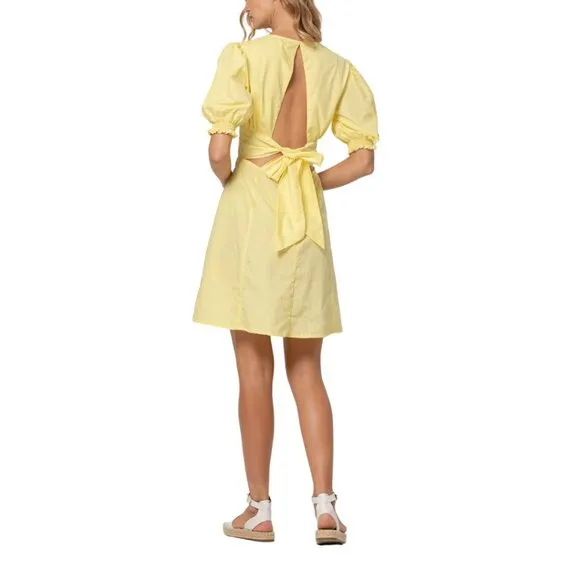 NWT Lusana Celeste Cotton Mini Dress
