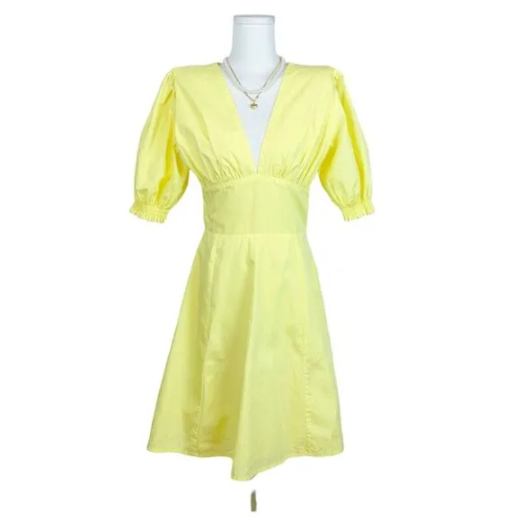 NWT Lusana Celeste Cotton Mini Dress