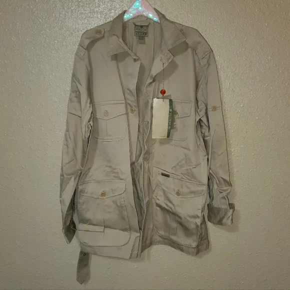 NWT Men's Beretta Sahariana Safari Field Hunting / Outdoor Jacket - Khaki Tan 44
